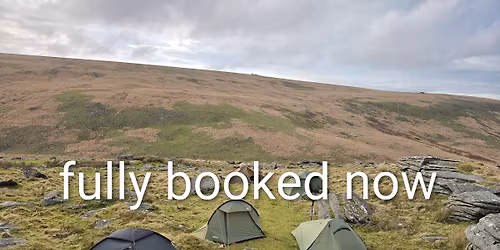 wild camping over night on Dartmoor 
