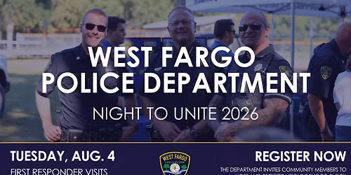 West Fargo Police Department's Night to Unite