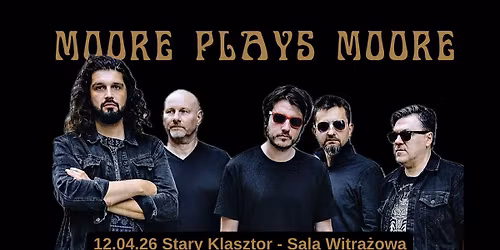 GARY MOORE TRIBUTE BAND feat. JACK MOORE we Wroc\u0142awiu!