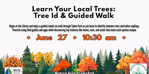 Learn Your Local Trees: Guided Walk & Tree Identification