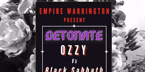 Ozzy Vs Black Sabbath - Empire Warrington Sunday Showcase