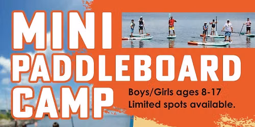 *SPOTS FULL* Mini Paddleball Camp