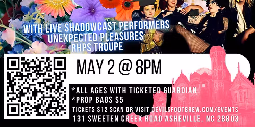 Rocky Horror Picture Show with Unexpected Pleasures 