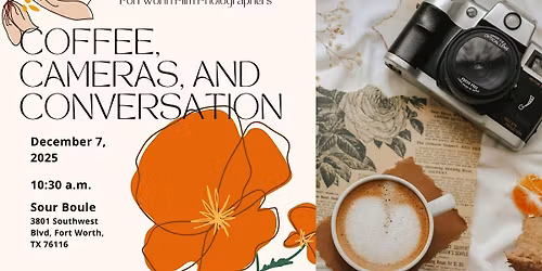 Coffee, Cameras and Conversation