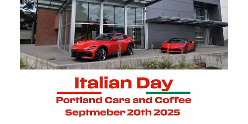Italian Day at Portland Cars and Coffee