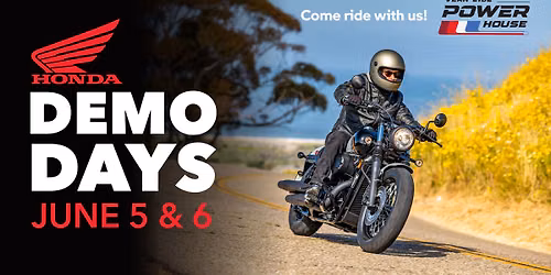 Honda Demo Days | June 5 & 6