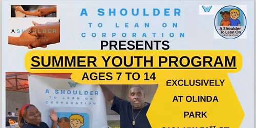 SUMMER YOUTH PROGRAM AT OLINDA PARK 