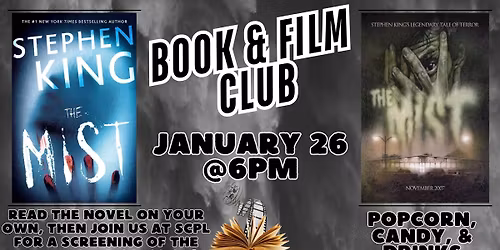BOOK & FILM CLUB - "THE MIST"