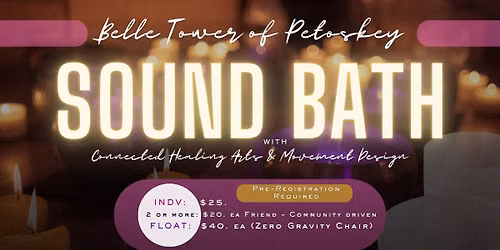 Sound Bath @ The Belle Tower of Petoskey
