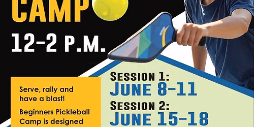 PAL's Summer Pickleball Camp: Session #2