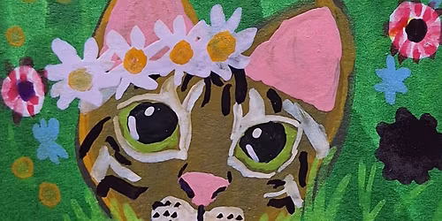 Purr, Paint, Sip PLUS Rescue Cats (14+)