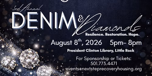 3rd Annual Denim & Diamonds Gala benefitting Next Step Recovery