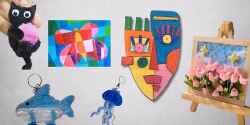 Week 8 Camps | Pipe Cleaner Palooza & Picasso Art Camp
