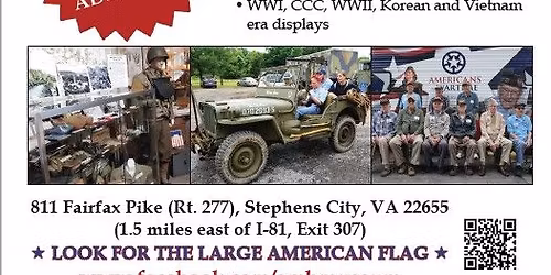 13th Annual Living History Event and Veterans' Reunion.