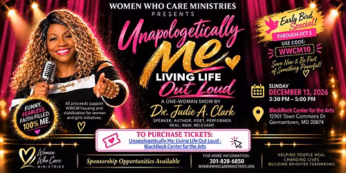 Unapologetically Me: Living Life Out Loud \u2014 Dr. Judie A. Clark