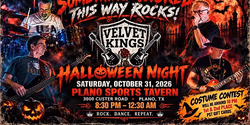 Something Wicked with the Velvet Kings at Plano Sports Tavern