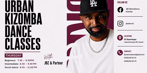 Urban Kizomba Thursdays Hasselt