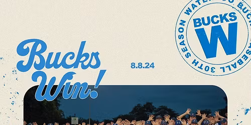 Waterloo Bucks at Duluth Huskies at Wade Stadium