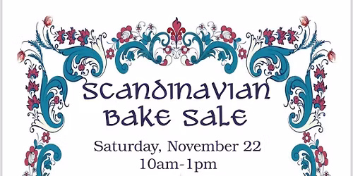 Sons of Norway Scandinavian Bake Sale & Bazaar