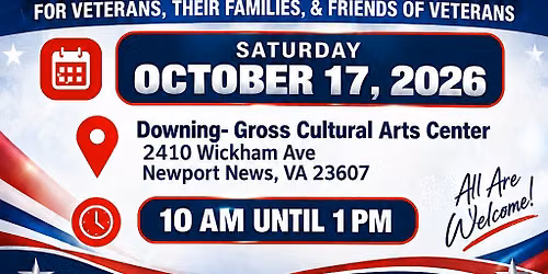 Write For Your Life Presents A FREE COMMUNITY EVENT FOR VETERANS &  FAMILY