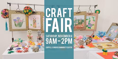 Craft Fair at the Coppell Senior & Community Center