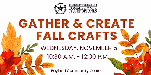 Gather & Create Fall Crafts