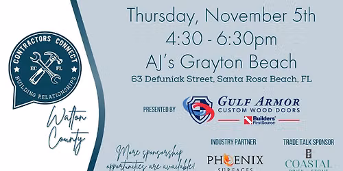 Walton County November Meet Up