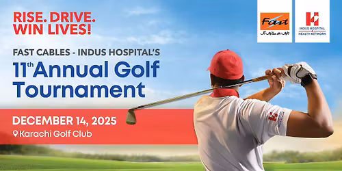 FAST CABLES \u2013 INDUS HOSPITAL ANNUAL GOLF TOURNAMENT - December 14, 2025