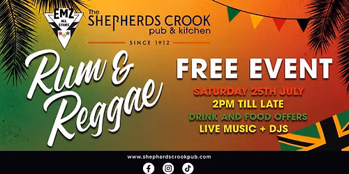 Rum & Reggae Festival 2026 at the Crook