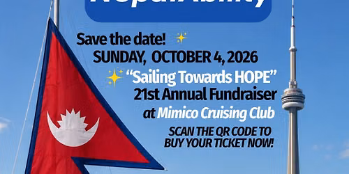 NepalAbility: "Sailing Towards Hope" Fundraiser (21st Annual)