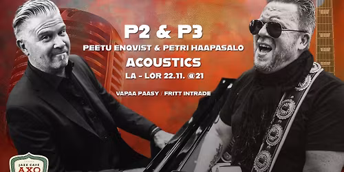 P2 & P3 ACOUSTICS