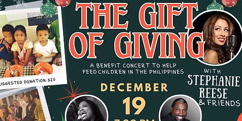 Feed2Succeed\u2019s Annual Gift of Giving Concert with Stephanie Reese and Friends!