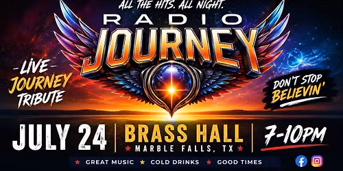 RADIO JOURNEY TRIBUTE Live @ BRASS HALL