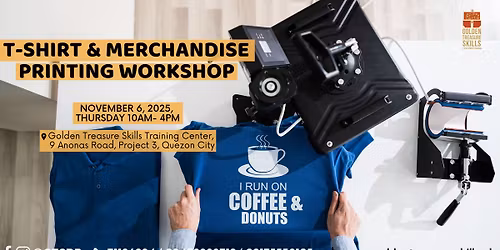 T-Shirt and Merchandise Printing Workshop