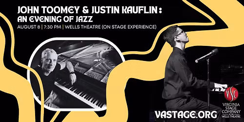 John Toomey & Justin Kauflin: An Evening of Jazz