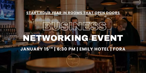 Chicago Business Networking Event @Emily Hotel | Fora Restaurant