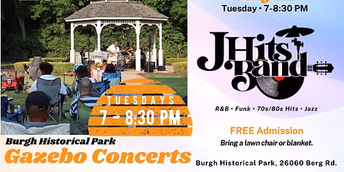Gazebo Concert featuring JHits Band