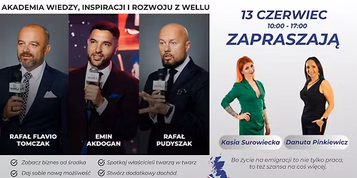 Pierwsza Akademia Wiedzy, Inspiracji i Rozwoju z WellU w Wielkiej Brytanii
