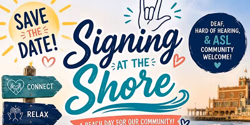 Signing at the Shore