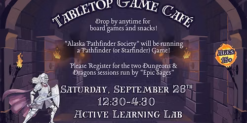 Tabletop Game Caf\u00e9