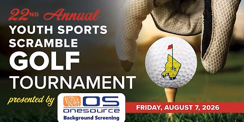 Youth Sports Scramble Golf Tournament | Presented by OneSource Background Screening