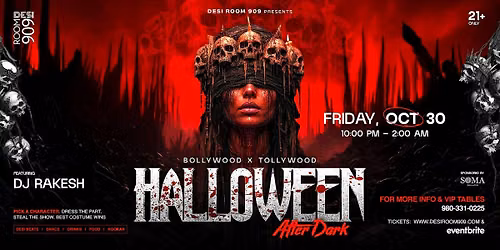 HALLOWEEN AFTER DARK - Bollywood x Tollywood
