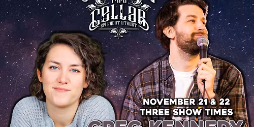 Comedy in the Cellar - Gena Gephart and Greg Kennedy