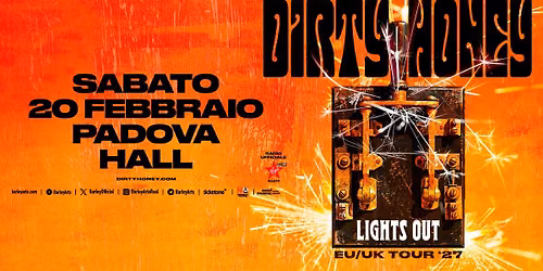 Dirty Honey | Lights Out EU\/UK Tour \u201827 | Live in Padova