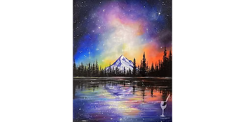 Rainbow Milky Way Sky - Paint and Sip in Denver | Classpop!\u2122