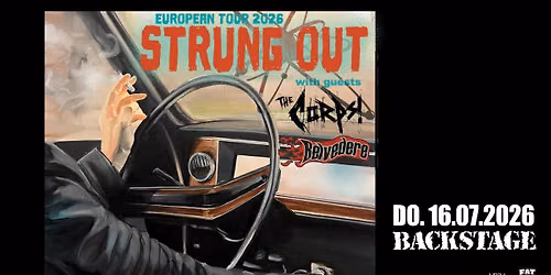 STRUNG OUT | EUROPEAN TOUR 2026 | BACKSTAGE M\u00dcNCHEN 2026