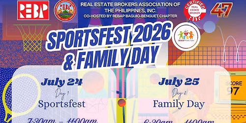 REBAP Sportsfest and Family Day 2026
