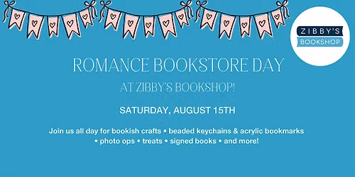Romance Bookstore Day at Zibby's Bookshop!