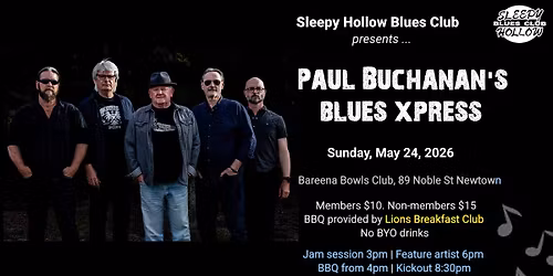 Paul Buchanan's Blues Xpress @ SHBC