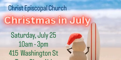 Christmas in July Market
